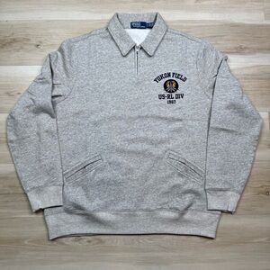 Polo Ralph Lauren Yukon Field US RL Athletic Division Fleece Sweater - Size XL